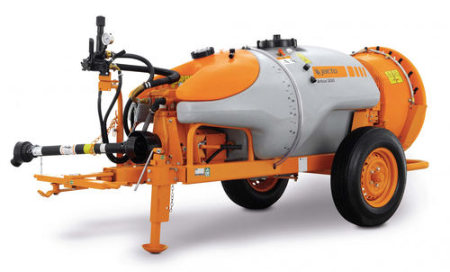 Pulvérisateur traîné - Arbus 500 - Jacto Inc. - pour grande culture / pour arboriculture / jet porté