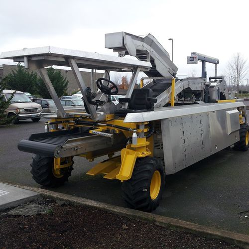 Récolteuse de pommes - Littau Harvester Inc. - automotrice / à 1 rang