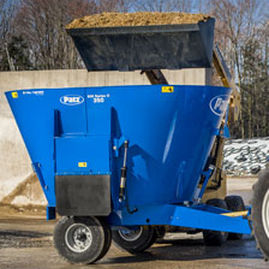 Mélangeuse à vis verticale - 800 series - Patz Corporation - traînée