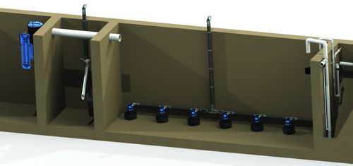 Système de traitement des eaux usées - RollsAIR® series - Scienco/FAST - biologique / par aération