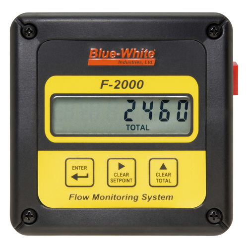 Débitmètre d'irrigation - F-2000 - Blue-White Industries - avec système de surveillance
