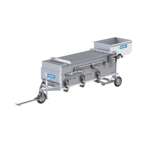 Trieur à poissons 2 canaux - Helios 60  - Faivre Sarl - pour saumons / en inox / automatique