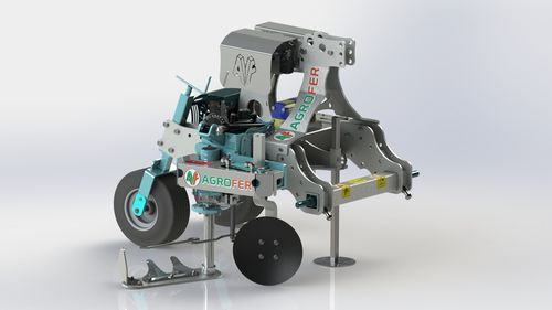 Désherbeur mécanique - SWITCH ONE/DUAL - Agrofer SRL - porté / intercep / inter-ceps