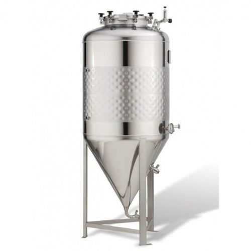 Cuve viticole - ZKG -FD-082-S Var 0114 - Amos Industries - sous pression / à fond conique / verticale