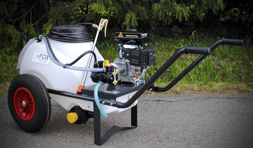 Traîneau d'irrigation avec roues - 50091 - FOX MOTORI