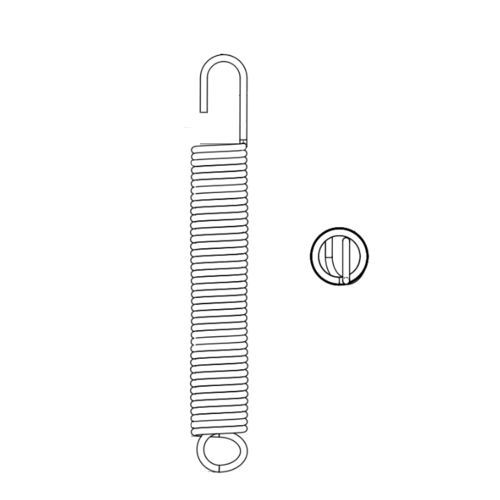 Ressort de compression - GW 012 - Grange et Walter - spiralé / pour faneuse