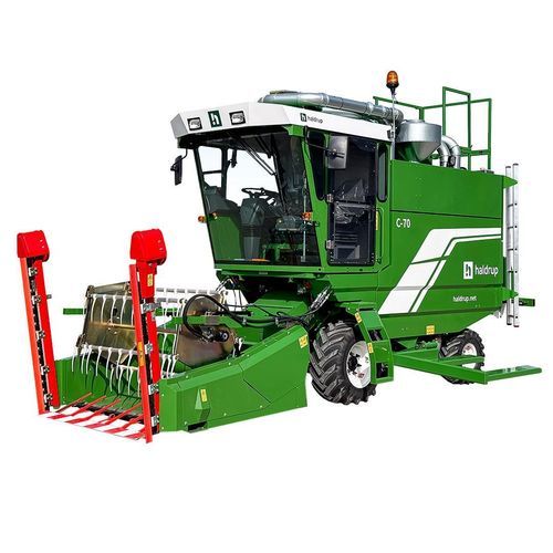 Moissonneuse-batteuse pour parcelle de grains - C-70 - Haldrup - pour tous types de cultures / automotrice