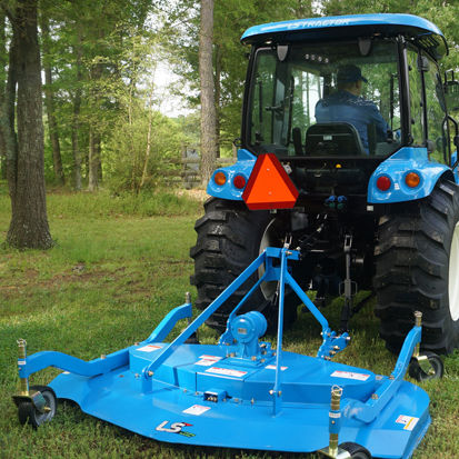 Gyrobroyeur agricole - LS Tractors - porté arrière