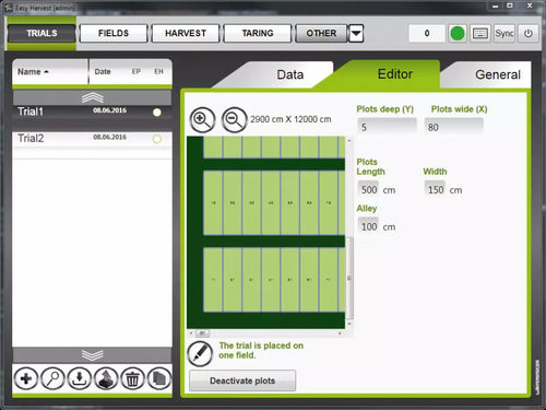 Logiciel de planification - Easy Plant - WINTERSTEIGER Seedmech GmbH - de navigation / pour les semis