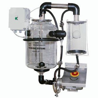 Chambre de réception du lait en verre - Lt. 32 - Tecnosac srl