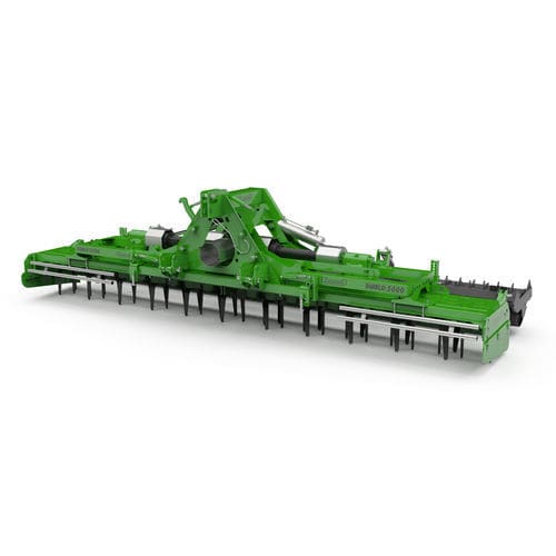 Herse rotatif - DB-DIABLO - Valentini Antonio srl - pliable / avec rouleau