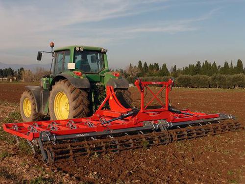 Vibroculteur traîné - VBCR-VER series - Vila Maquinaria Agricola - pliable