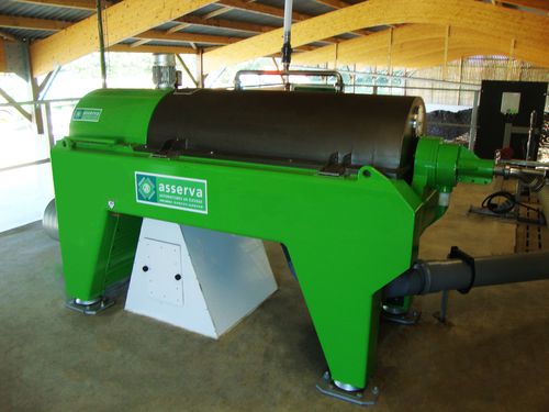 Séparateur de phases à vis - Asserva - avec pompe hydraulique