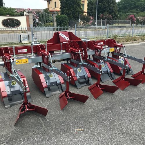 Cultivateur rotatif pliable - SIRIO - Badalini Srl - à plusieurs rangées