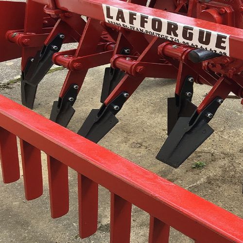 Machine à bêcher sur prise de force - Série 1000-32 BG - Bechamatic - montée sur tracteur