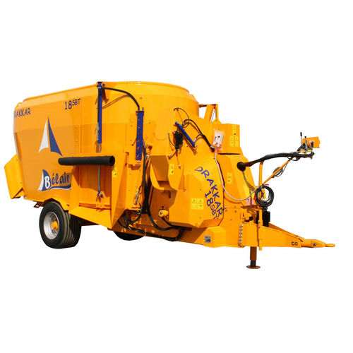 Mélangeuse à vis verticale - DRAKKAR 18SBT - Belair - traînée / à déchargement latéral / à 2 vis