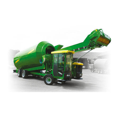 Mélangeuse à vis horizontale - MEGA 6000,6500,7000 - Bravo - automotrice / avec fraise de désilage / à moteur diesel