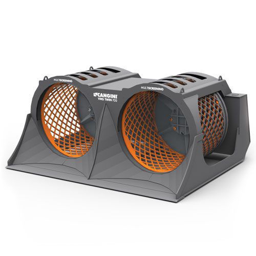 Godet cribleur - VMS TWIN F20 - Cangini - pour chargeuse