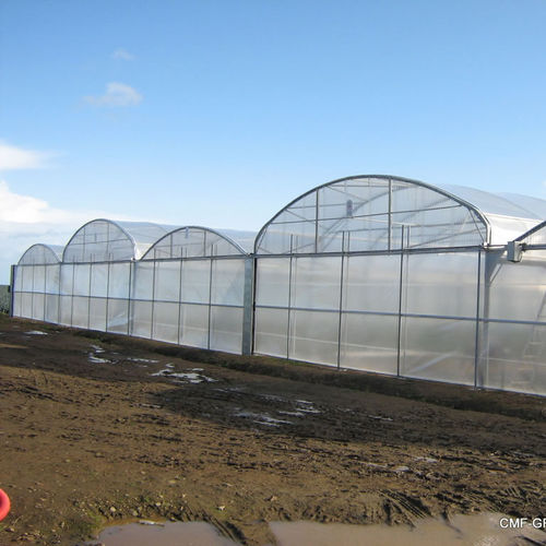 Serre multi chapelle - MCB 99 - CMF project - de jardinage / de production / en plastique