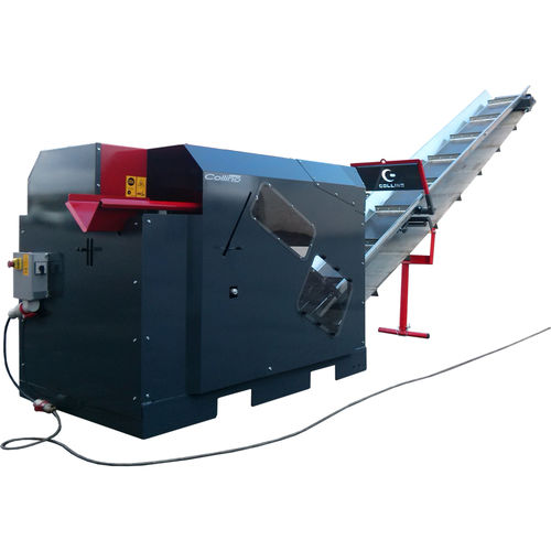 Combiné scie/fendeuse avec scie circulaire - Compact Plus - Collino Costruzioni - avec convoyeur à bande / sur prise de force / électrique