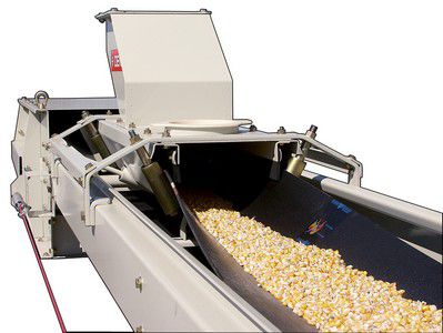 Convoyeur pour céréales - Denis Privé - d'alimentation / à bande / incliné