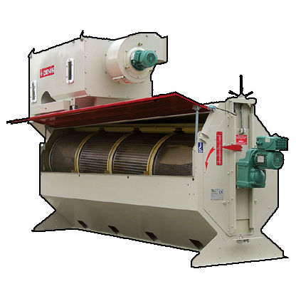 Nettoyeuse de récoltes à tambour rotatif - NR203 - Denis Privé - de graines / avec aspirateur / avec pré-nettoyage