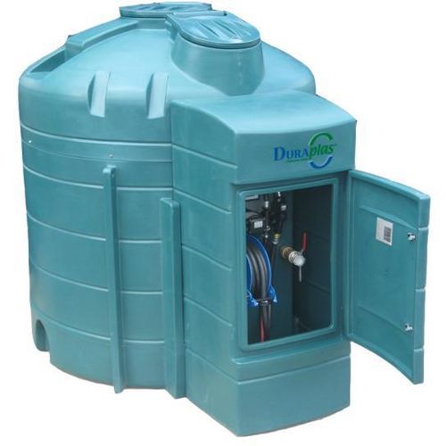 Cuve à carburant - DFD5000PP120ROLL - Duraplas - verticale / résistante aux UV / avec pompe de distribution