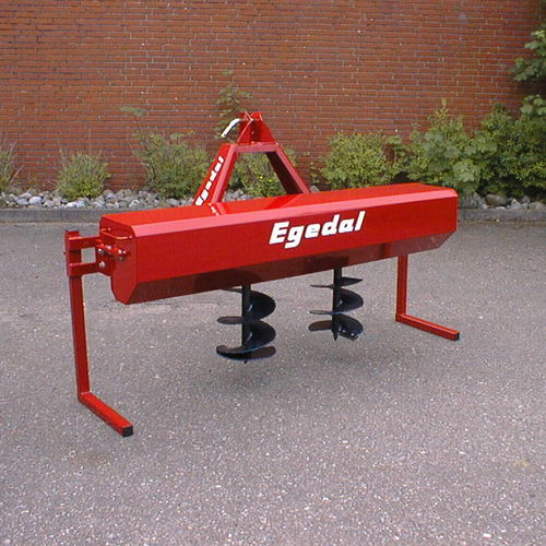 Tarière avec attelage trois points - Egedal Maskinenfabrik