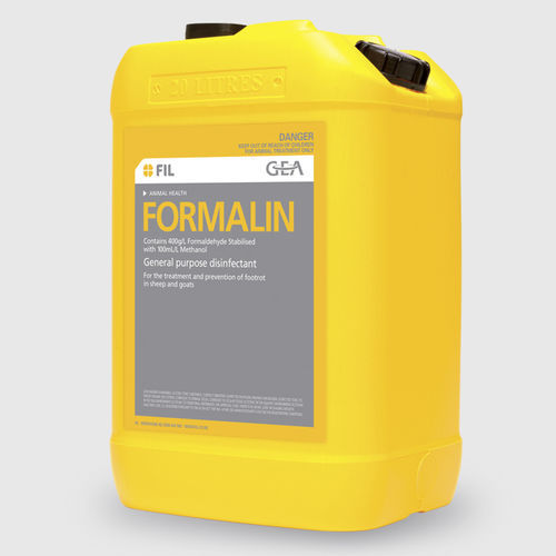 Solution pour sabot pour ovins - Formalin - GEA - pour caprins / pour équidés / à bain de pieds