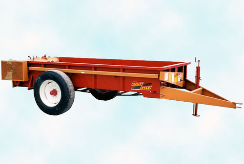 Épandeur de fumier traîné - Kelly Ryan Equipment Company, Inc. - à hérissons verticaux / à 1 essieu