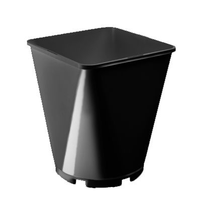 Pot en plastique - CEP Agriculture - carré / noir / vert