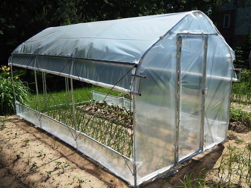 Serre monochapelle - Hobby multi - Krosagro - de production / de jardinage / en plastique