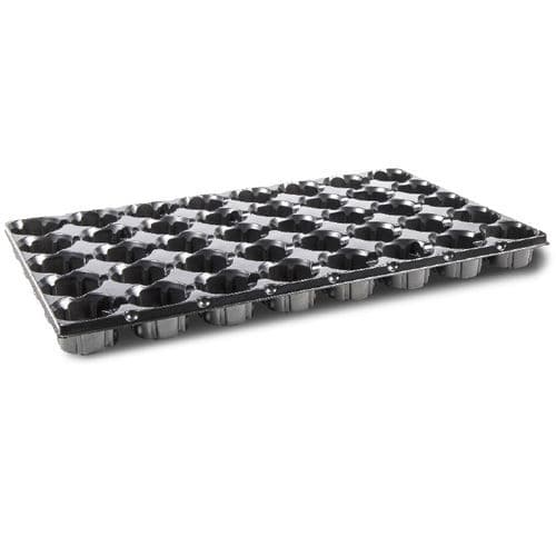 Plaque alvéolée en plastique - EJ50040 - Ellepot - réutilisable / ronde