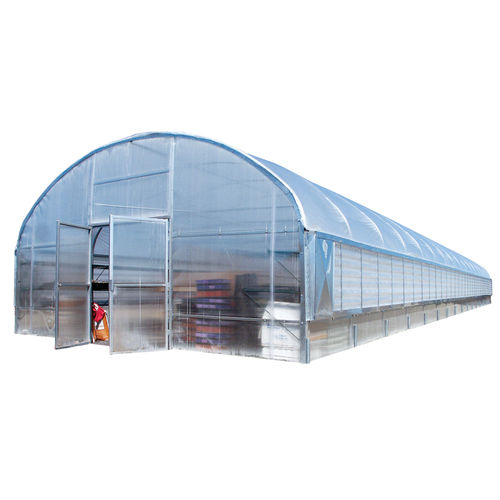 Serre monotunnel - Expansion Mansion - Poly-Tex Inc - d'exposition / de production / en plastique