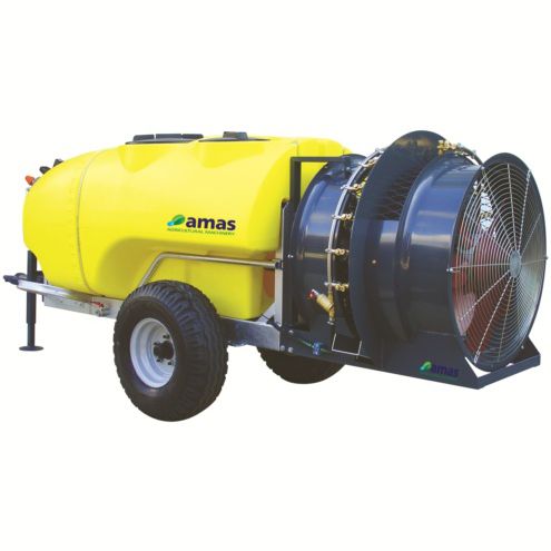 Atomiseur agricole traîné - WINDY TR DUPLEX - A.M.A.S. Snc di Cecconi Marco & Meri - pour viticulture / hydraulique / centrifuge