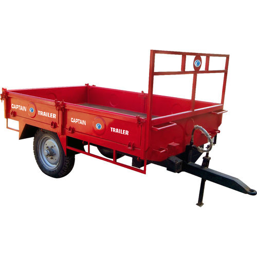 Benne - CAPTAIN TRACTORS PVT. Ltd - à 1 essieu / agricole / 1 tonne