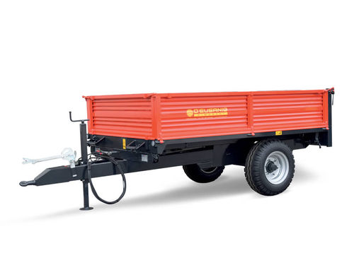 Benne - DRT, DMN series - D'EUSANIO Snc - à 1 essieu / agricole / 6 tonnes