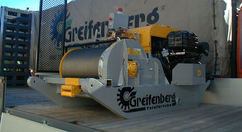 Treuil forestier monté sur tracteur - Vfe 1400 Eco	 - GREIFENBERG TELEFERICHE Sas