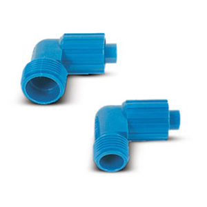 Raccord d'irrigation coudé - IT-FEM series - I.S.E. Srl - fileté / en plastique / mâle