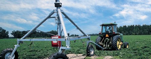 Pivot d'irrigation remorquable - 9503MP - LINDSAY EUROPE SA - sur roues
