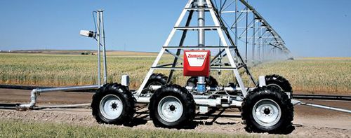 Pivot d'irrigation central - 9500PL - LINDSAY EUROPE SA - mobile / sur roues / électrique