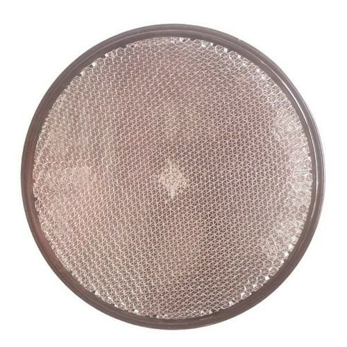 Catadioptre rond - 00476 - LO SNODO Srl - blanc / à visser / pour engin agricole