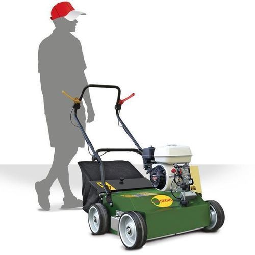 Scarificateur à conducteur marchant - S45 series - NEGRI Srl - avec bac de collecte
