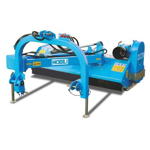 Broyeur à axe horizontal porté arrière - TB-TBS serie 10 - NOBILI SpA - Costr.Meccaniche per l'Agricoltura - à lame / pour accotement / à 48 couteaux