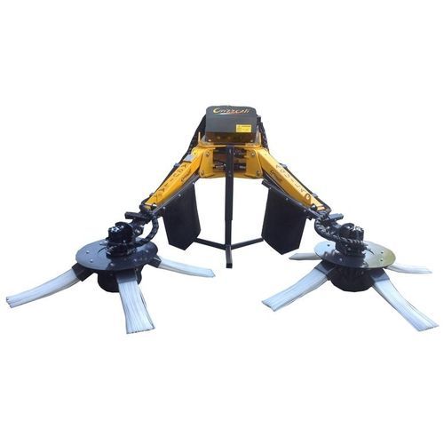 Andaineur de sarments de vigne - AQUILA 2 - ORIZZONTI Srl - rotatif / à dépose latérale / bi-rotor