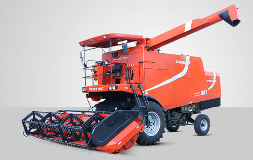 Moissonneuse-batteuse non conventionnel - 987 - DELUXE MODEL - PREET TRACTORS PRIVATE LIMITED - battage à tambours / à secoueur / de grains