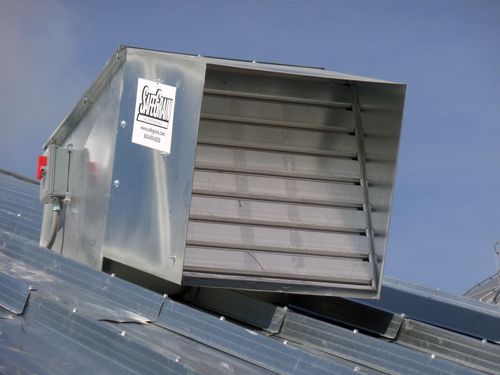 Ventilateur pour bâtiment agricole - Safe Grain - de circulation d'air / d'extraction / axial