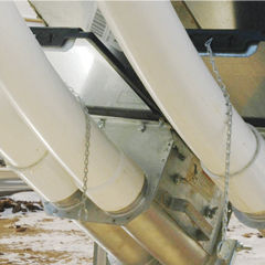 Équipement d'alimentation pour vaches - Flex-Flo™ - Automated Production Systems - pour porcins / de tarière d'alimentation / programmable