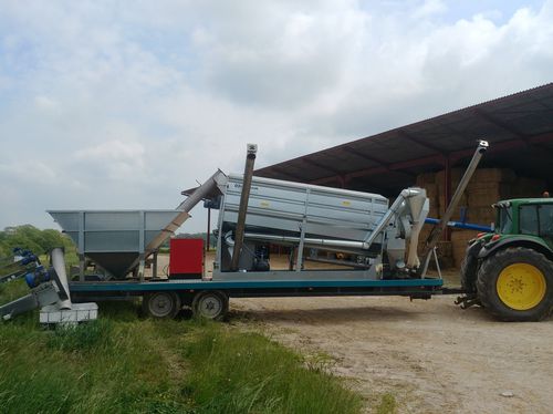 Station de chargement pour céréales - TM 8000 - Ci2t - à vis / mobile