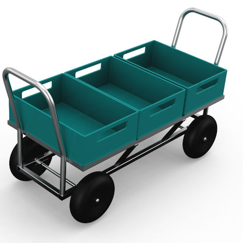 Chariot de récolte pour serre - Harvest Trolley - Maryniaczyk - poussé / pour l'entretien des cultures